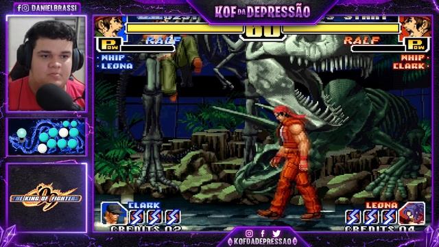 FUI ZERAR KOF 99 E ALGO SURPREENDENTE ACONTECEU!!! смотреть онлайн