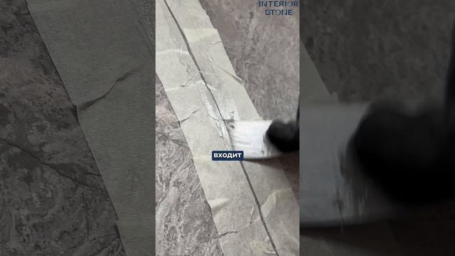 Восстановление структуры мрамора на объекте #натуральныйкамень #реставрация #столешница #мрамор