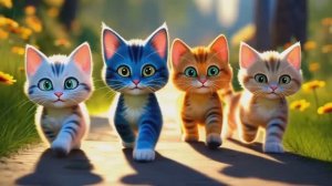 Песенка про котят для детей