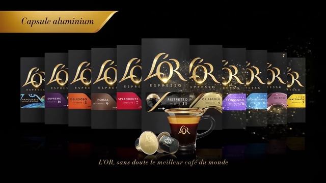 L’OR Capsules espresso aluminium et système L’OR BARISTA® смотреть онлайн