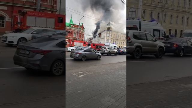 ‼️🇷🇺В Туле горит военный госпиталь !!!