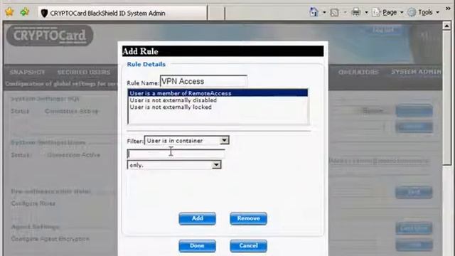 LDAP & BLACKSHIELD