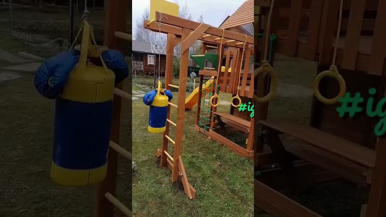 Детская игровая площадка igragrad Крафт pro 5 / igrinadache.ru смотреть онлайн