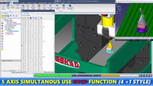 5 AXIS SIMULTANOUS RTCP FUNCTION WITH SIEMENS SINUMERIK 840D