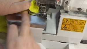 Обработка низа рукава.