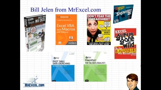 Excel - Welcome To The Learn Excel from MrExcel YouTube Channel! - Episode 1710A