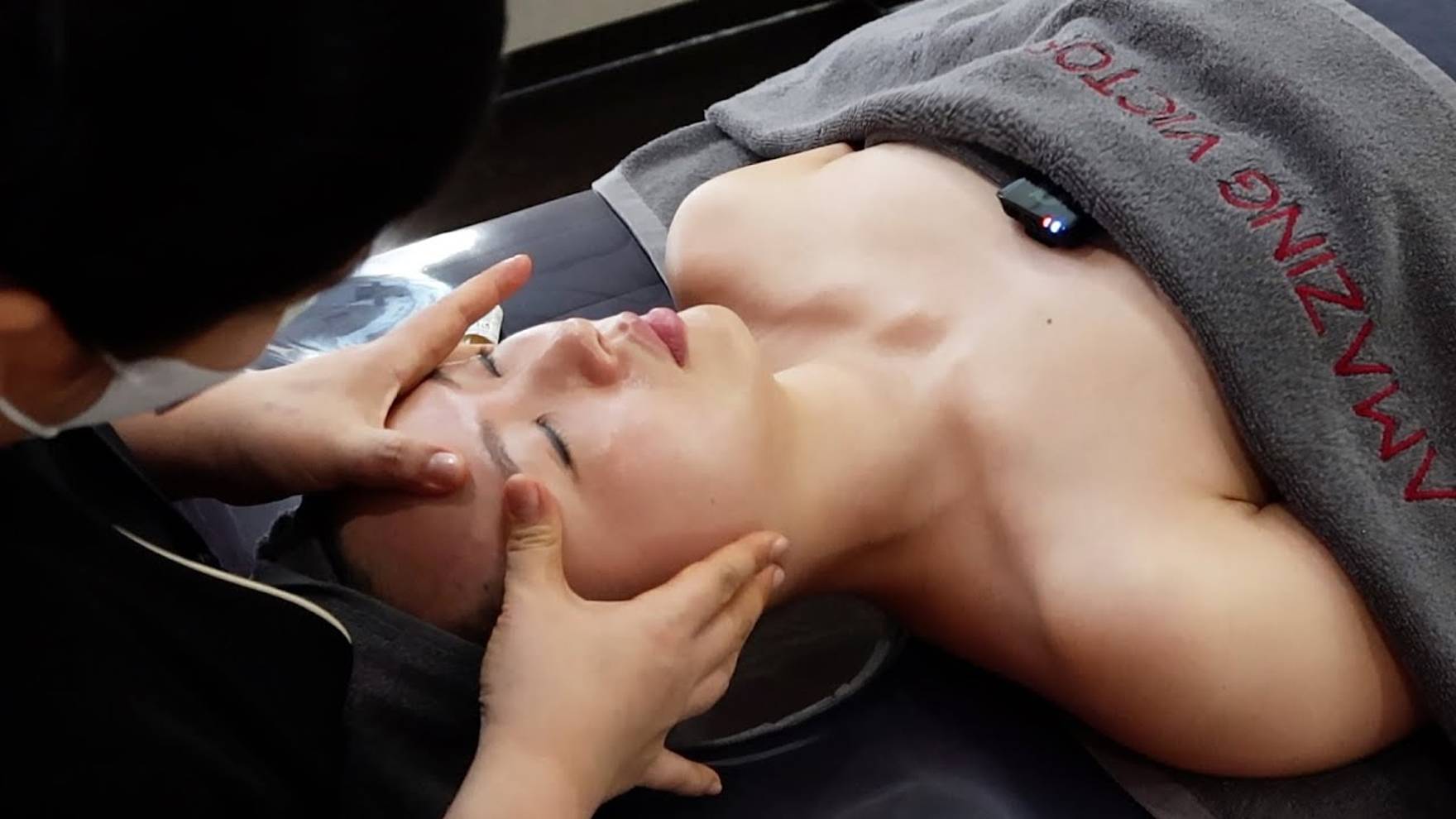 [Judy asmr] 시원한 얼굴마사지와 피부관리 에스테틱 케어