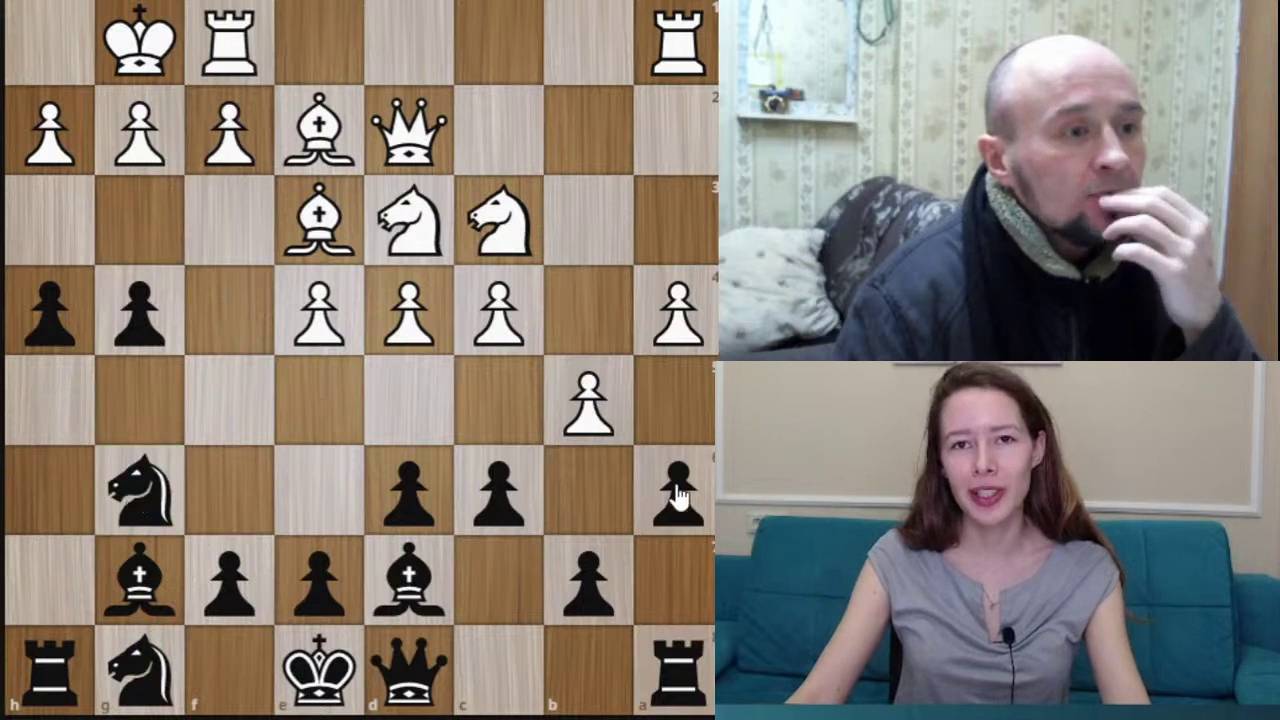 Шахматы ♕ Marina_Chess_ В Дебюте Эльшада Блиц Личесс ♕ Chess