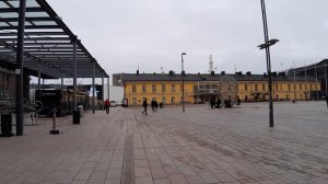 Хельсинки - Площадь Нариннка и торговый центр Камппи