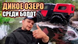 Рыбалка на диком озере на вездеход TINGER TF4 / ТИНГЕР TФ4 [Северокарельская рыбалка]