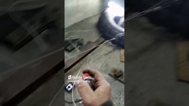 электроный станок для обдирки пакрышек с мотором от дрели