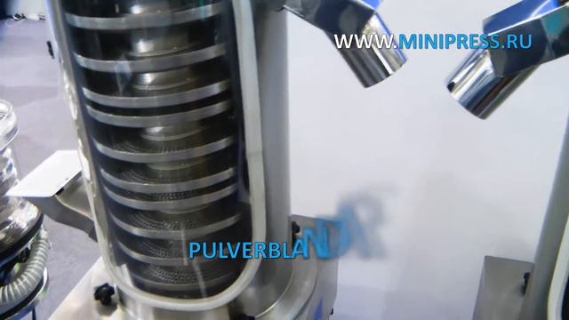 Polertablett och gelatinkapslar som vibrerar Minipress.ru/katalog/