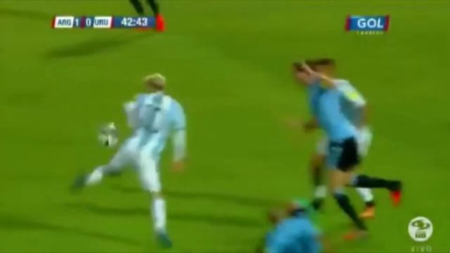 Argentina 1-0 Uruguay Eliminatorias Rusia 2018 (Relato Gustavo Kuffner)