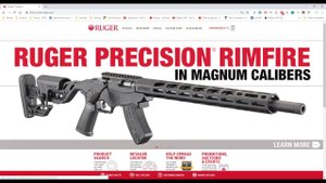 Новые Ruger Precision Magnum Rimfire - 22 WMR, 17 HMR