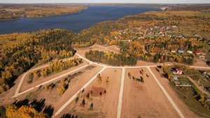 Загородный поселок "Форест" с высоты полета квадрокоптера