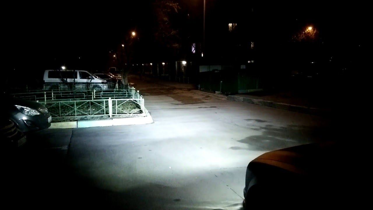 Kimh H10 H13 Led bulbs hi/lo on Ford Mustang