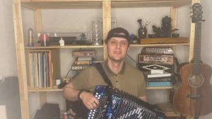 Рок Острова - Ничего не говори. Кавер на гармони. Грустно до слез!