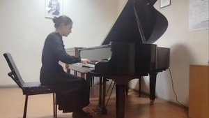 Й. Гайдн Соната ре мажор 3 часть. Исп. Арапова Варвара