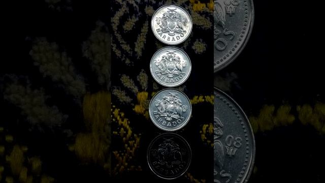 Lots of Barbados 25 Cent 2008(AH 1430) Coins-02. Not to getting easy! смотреть онлайн