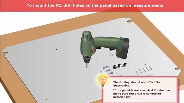 Danfoss Frequency Converter(Inverter) Lesson 03, FC300 IP55 - installation and connection