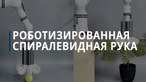 Роботизированная спиралевидная рука