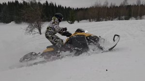 пос.Шумиха оз.Рахматулка, катание на снегоходах 17 марта 2024