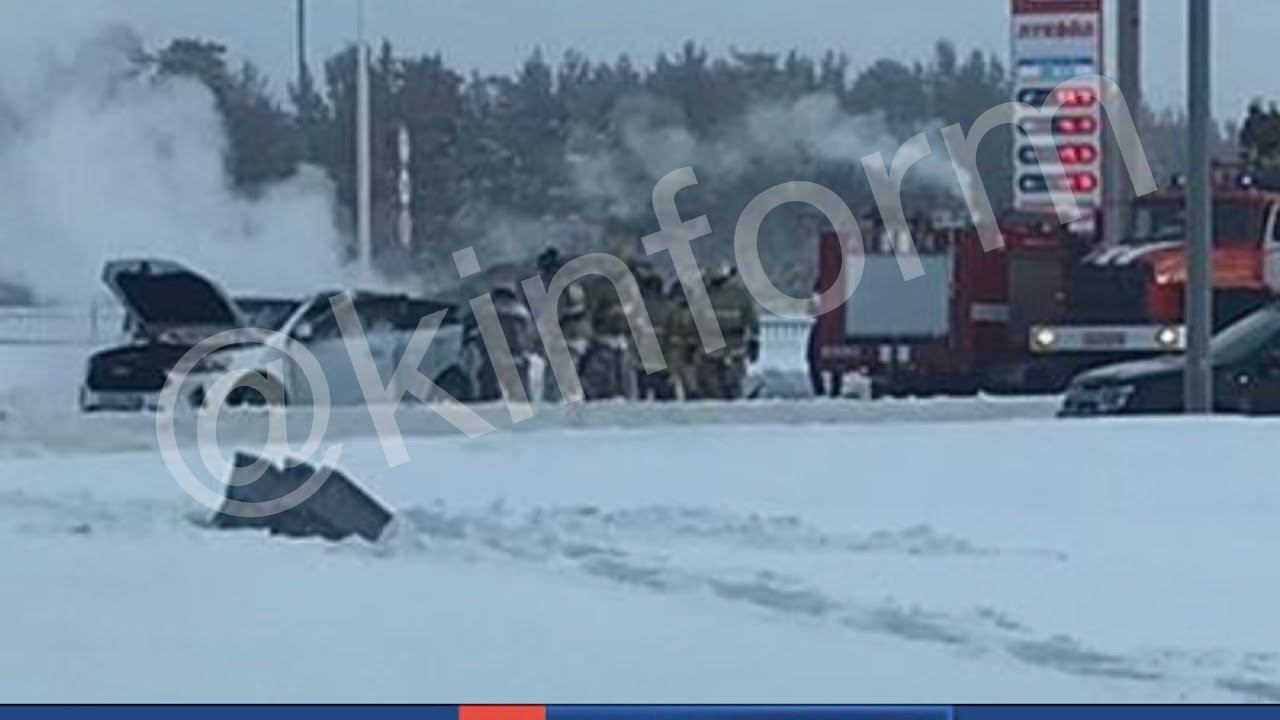 В Когалыме во время движения загорелся китайский кроссовер Haval смотреть онлайн