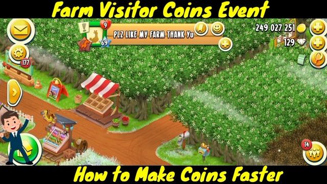 How To Make Hay Day Coins In Farm Visitors Event | Make Hay Day Coins Faster | Hay Day Double Coins