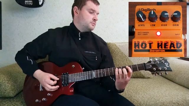 DigiTech HOT HEAD / Подключение в линию / Hot Head - Mixer Out смотреть онлайн