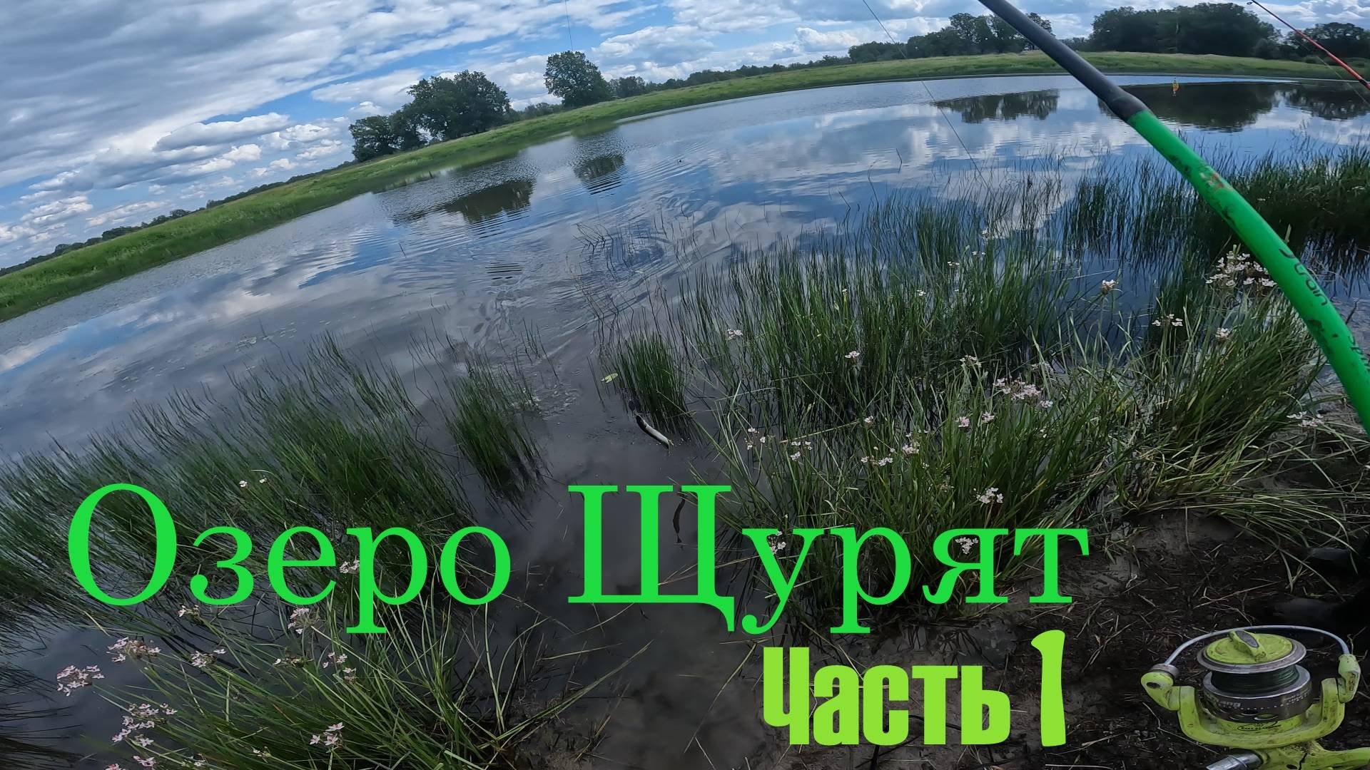 Озеро просто кишит щурятами Часть1