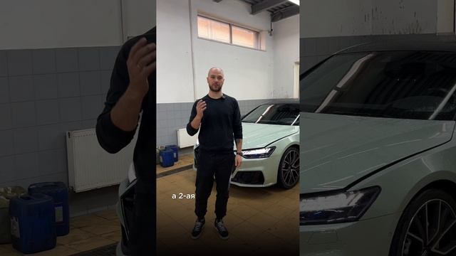 Отключаем клапан рециркуляции отработавших газов на Audi A7 в таком интересном цвете