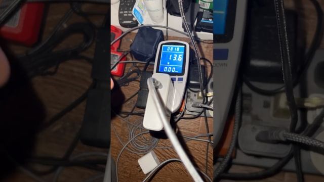 iphone 13 pro max 96 watt quick charger power test at 78% battery capacity (charger limiting power) смотреть онлайн