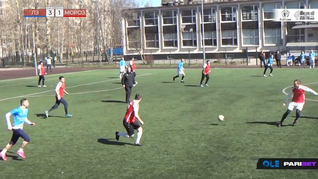 XVI сезон ОЛЕ Парибет 8х8. СПБ Лифтовой Завод - ЗАО Морозовка 5:3