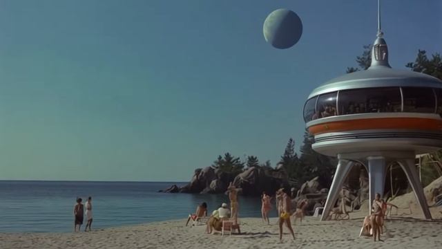 Retro-Futuristic 1950s Alien Resort ｜ Stunning AI Animation by Hailuo AI & MidJourney V6.1