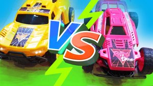 Соревнования на детских гоночных багги