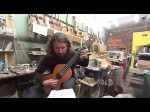 Звучит гитара Lacote 1834 мастера Антона Хорина, М. Каркасси "Пьеса" исп. Алексей Тонких