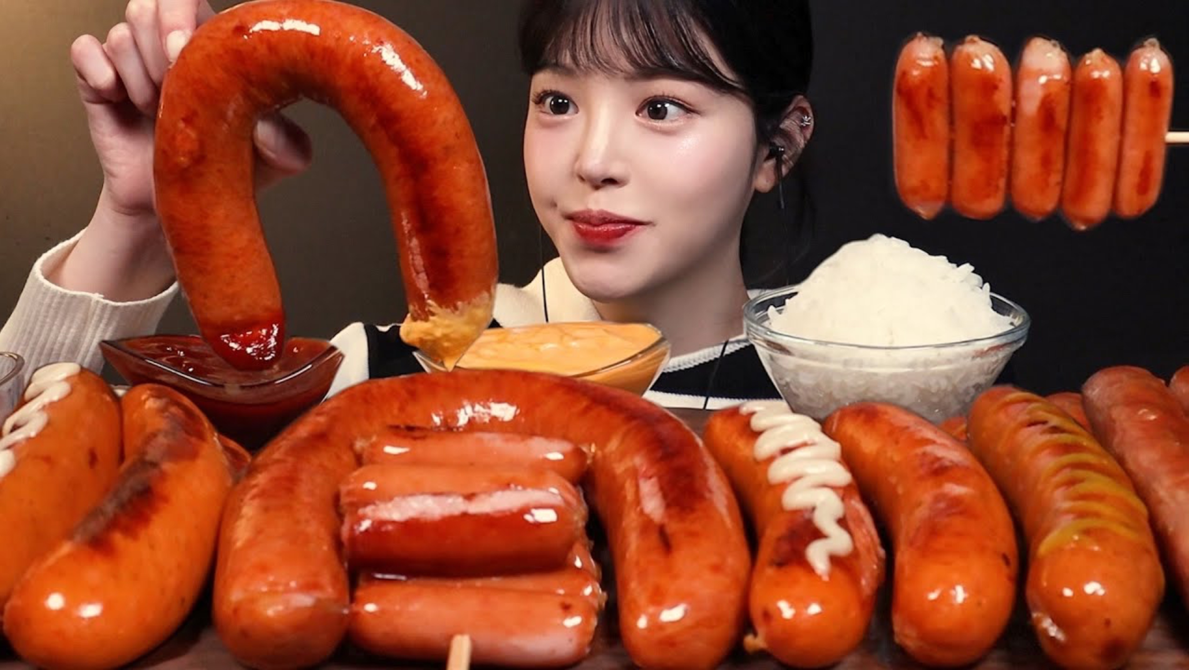 Sausage Mukbang Asmr