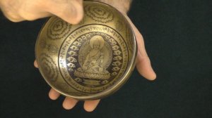 Поющая чаша Бутанская 15,3 см, Ми 326 Гц