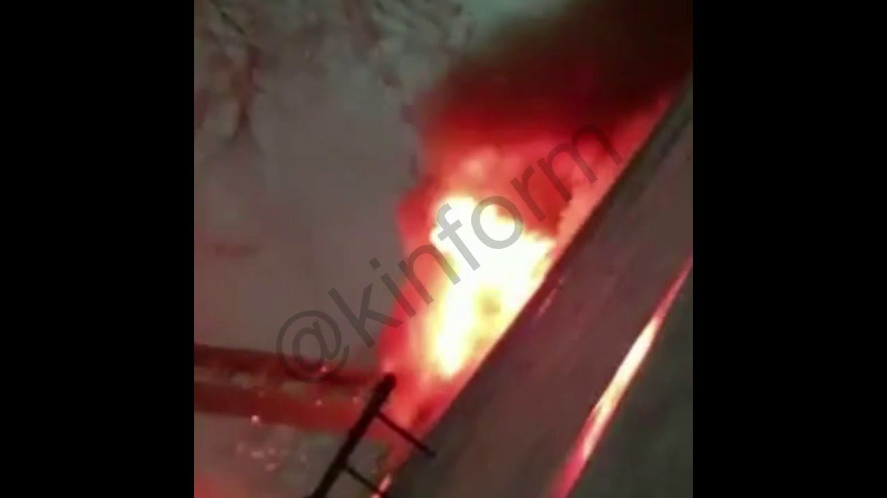 Пожар в поселке Федоровский смотреть онлайн