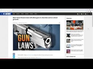 Улучшение оружейных законов в Техасе