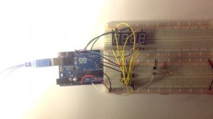 Arduino - Temperature Displayed on 4 Digit 7 segment (common anode)