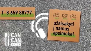 Užsisakyti maistą į namus apsimoka - 8 659 88777 arba cancan.lt