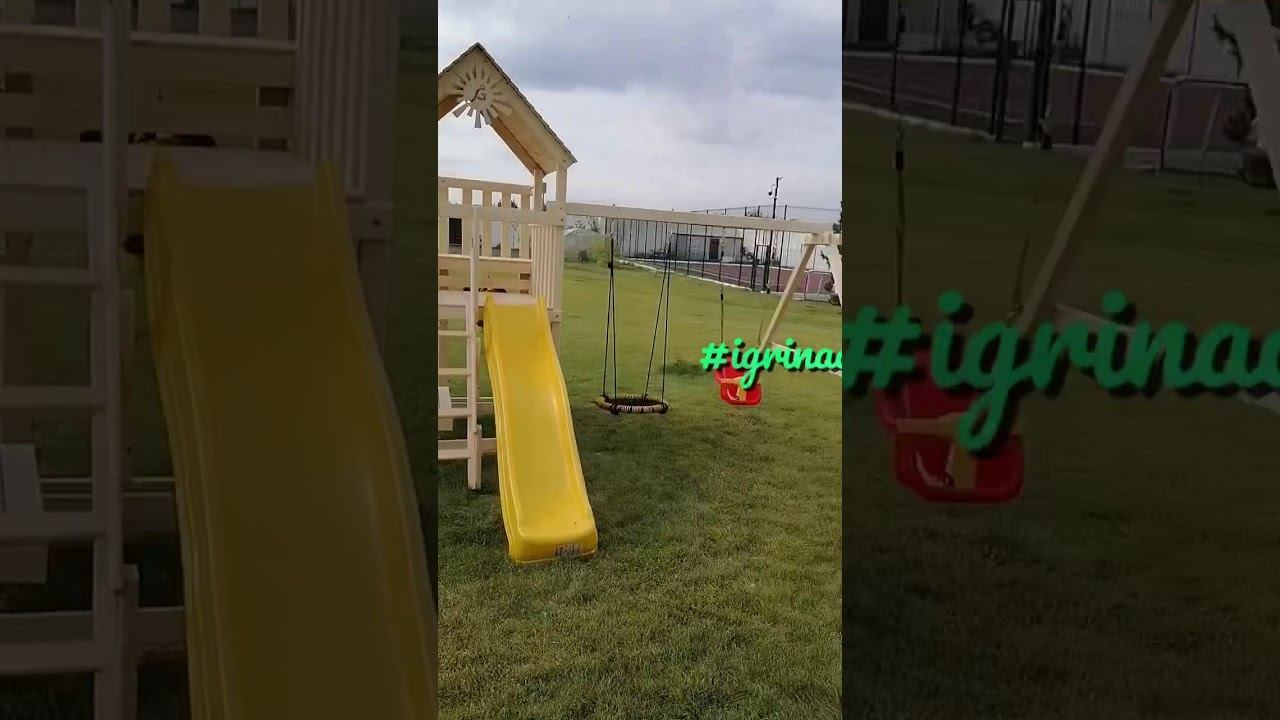 Детская площадка igragrad “Крафт pro 2” / igrinadache.ru смотреть онлайн