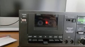 Teac A-103 Vintage Cassette Deck Demo - fully functional, sounds great - THE MACHINE