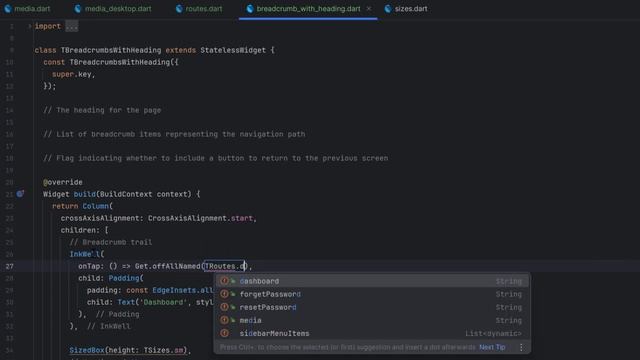 24 - Breadcrumbs in FLUTTER WEB_ It's Easier Than You Think!