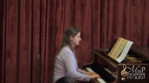 Мария Бондаренко. Бах - Маленькая прелюдия ре минор