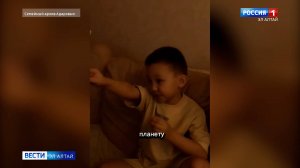 В социальных сетях завирусилось видео с нашим юным земляком