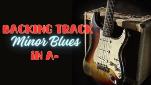 A Minor Blues BACKING TRACK JAM - 60 bpm
