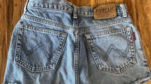 Редкость! Винтажные джинсы Edwin jeans, винтажные 1957 года, Японские джинсовые шорты с вырезом