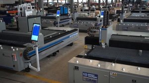 Лазерные обработчики из Китая в работе